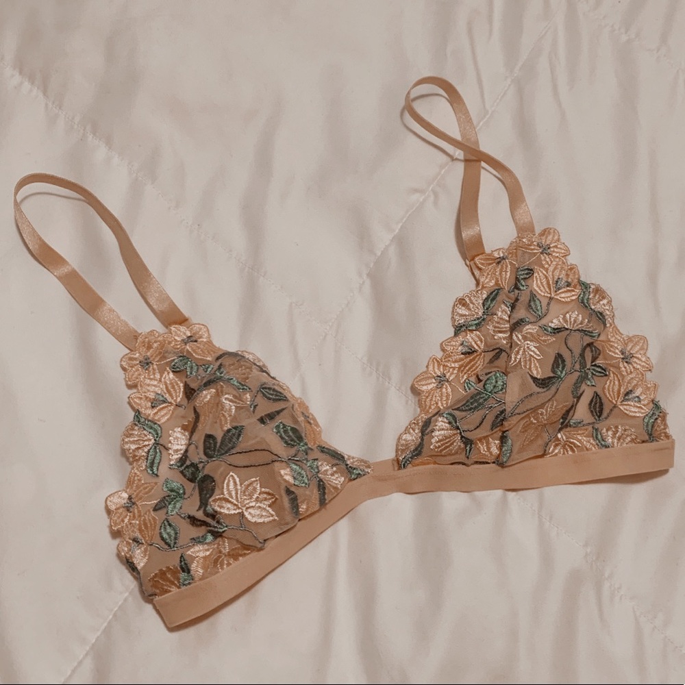 Delicate Embroidered bralette